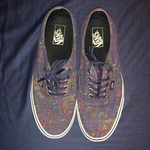 Vans Authentic Paisley Print